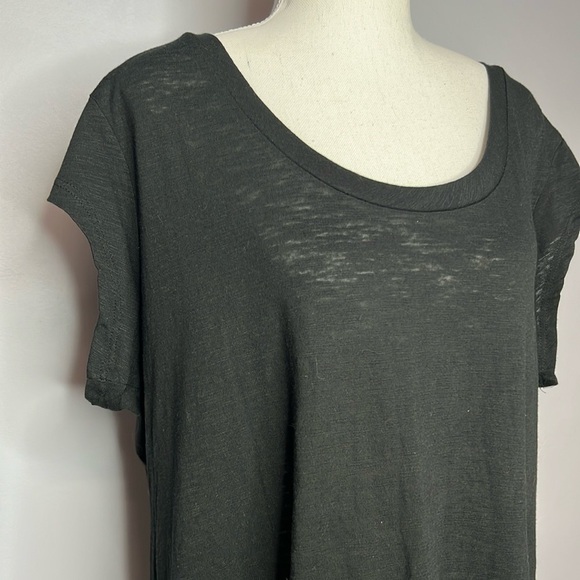 BOXERCRAFT BLACK PAJAMA TOP WOMENS Size 2X - Picture 2 of 6